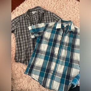 Shirt sleeve plaid bundle